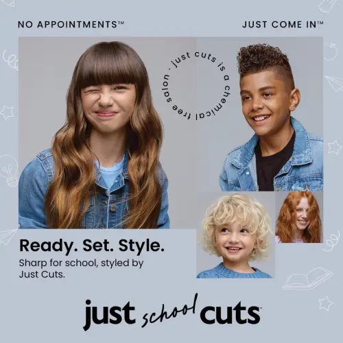 Back-to-School Style Cuts. Fresh looks for a confident start to 2026.